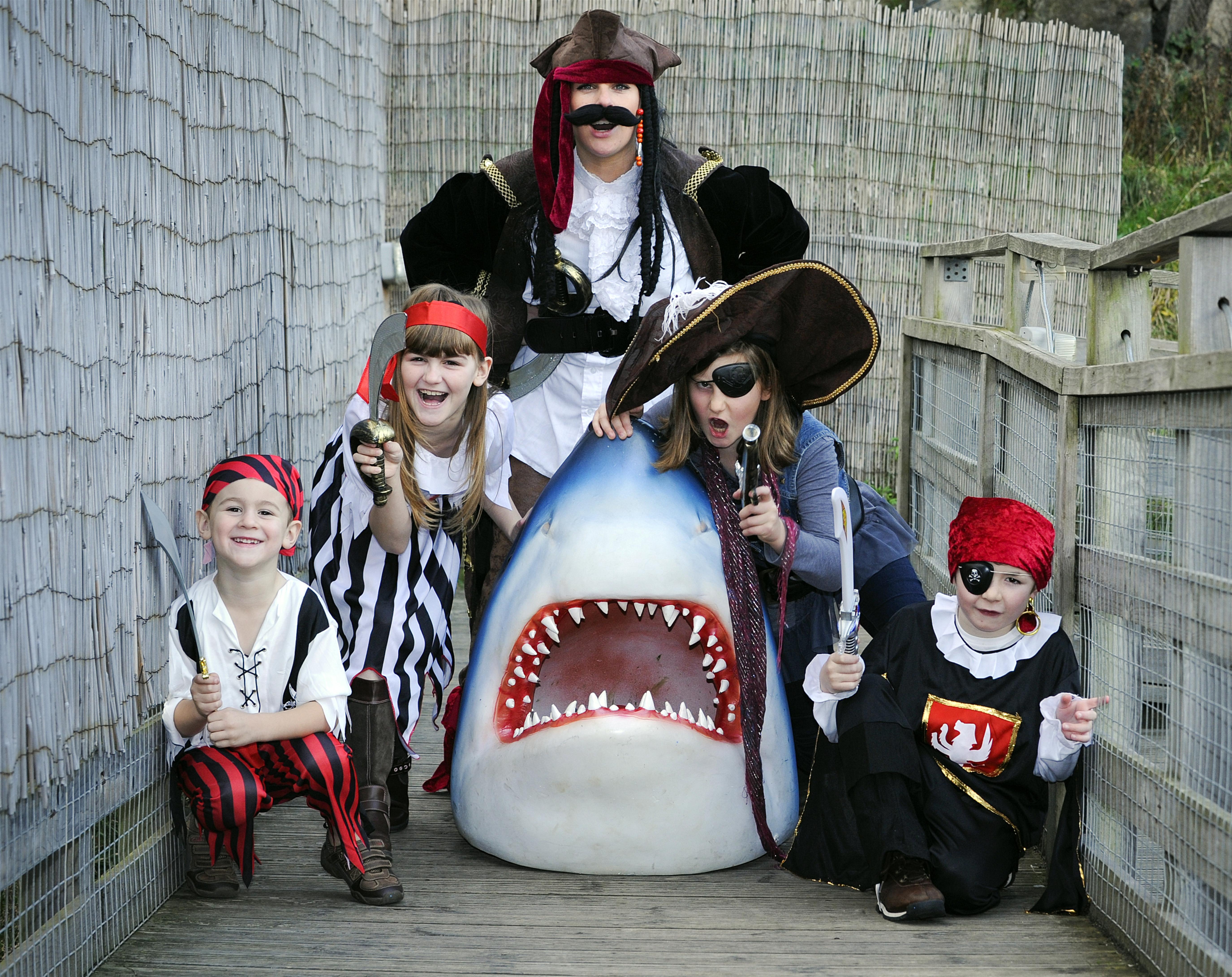 Pirates and Princesses go free at Deep Sea World, North Queensferry