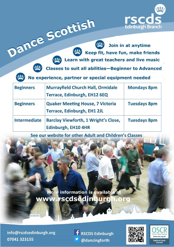 Beginners Scottish Dance Classes