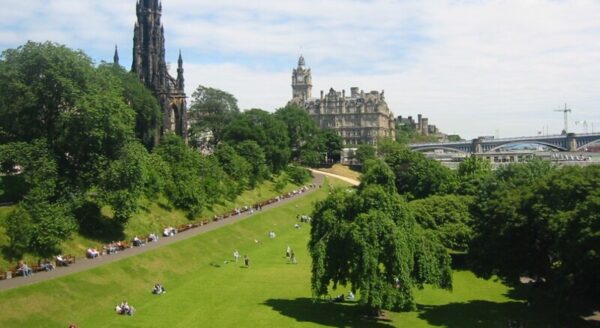 Princes Street Gardens Edinburgh