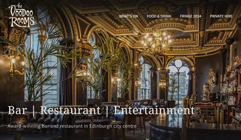 The Voodoo Rooms Edinburgh