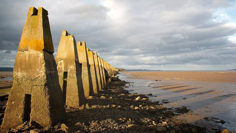 Cramond Beach & Cramond Island