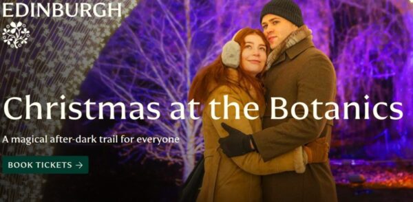 Xmas Botanics Edinburgh