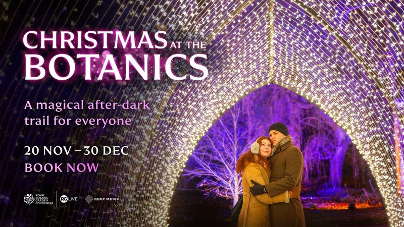 Christmas at the Edinburgh Botanics 2025