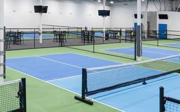 Fort Kinnaird where the new indoor tennis and padel centre is proposed, south-east Edinburgh