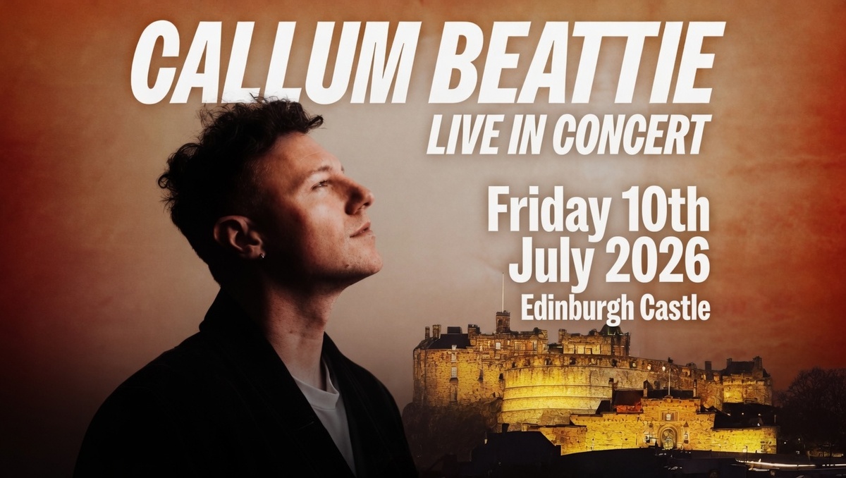 Callum Beattie live in concert at Edinburgh Castle on Friday 10 July 2026