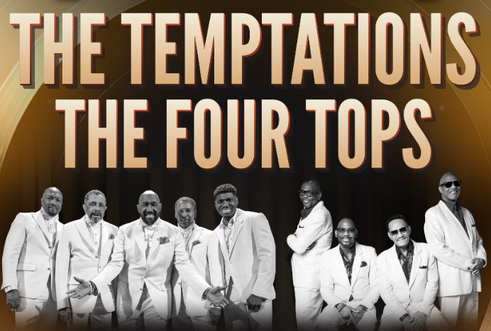 The Temptations and The Four Tops ahead of their Edinburgh Playhouse show