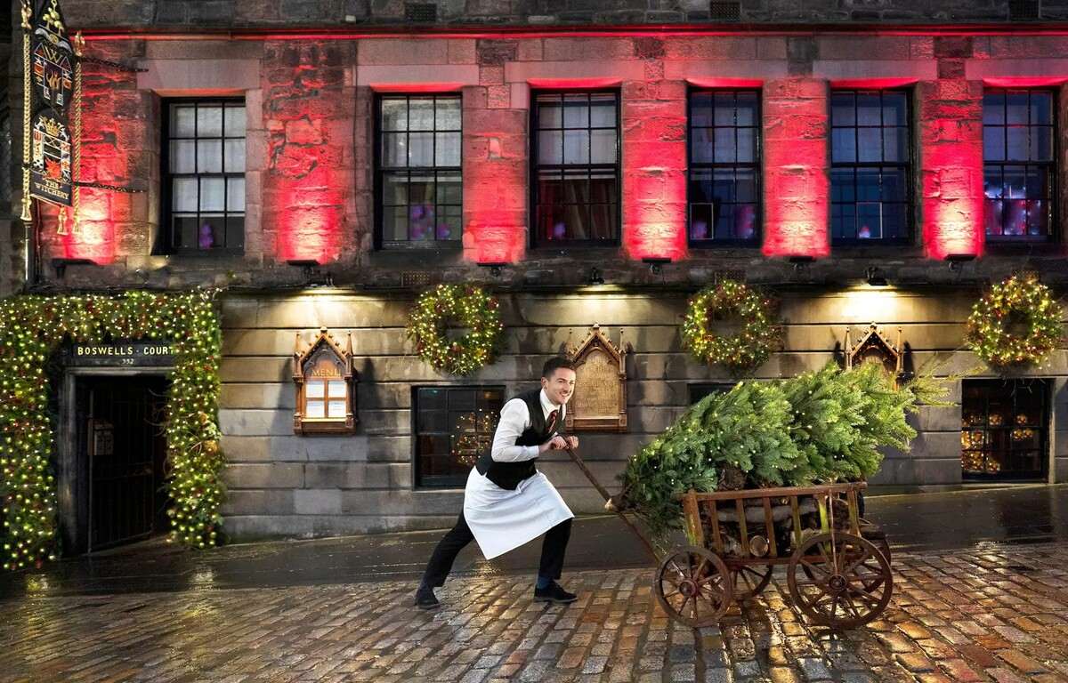 The Witchery by the Castle luxury hotel and restaurant on the Royal Mile in Edinburgh