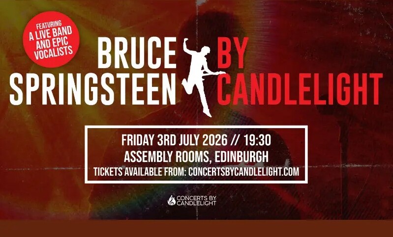 Bruce Springsteen by Candlelight concert at Assembly Rooms Edinburgh