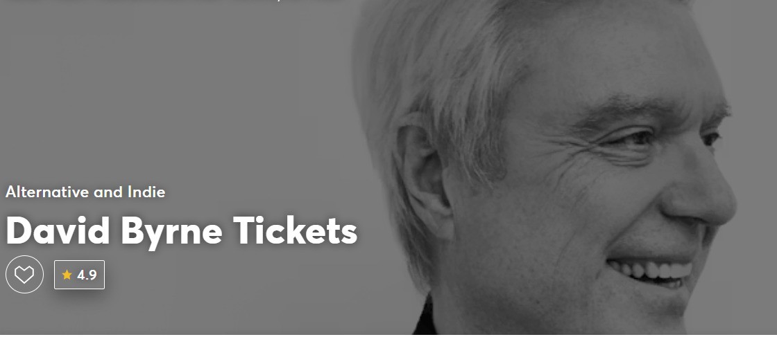 David Byrne Edinburgh Playhouse event image
