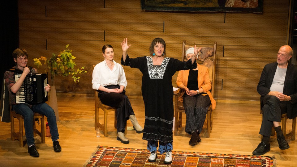 Scottish International Storytelling Festival performance in Edinburgh
