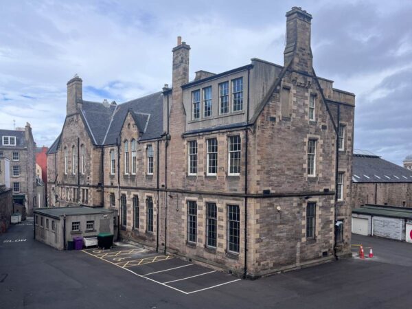 South Bridge Primary School at 6 Infirmary Street in Edinburgh, now home to Fringe Central