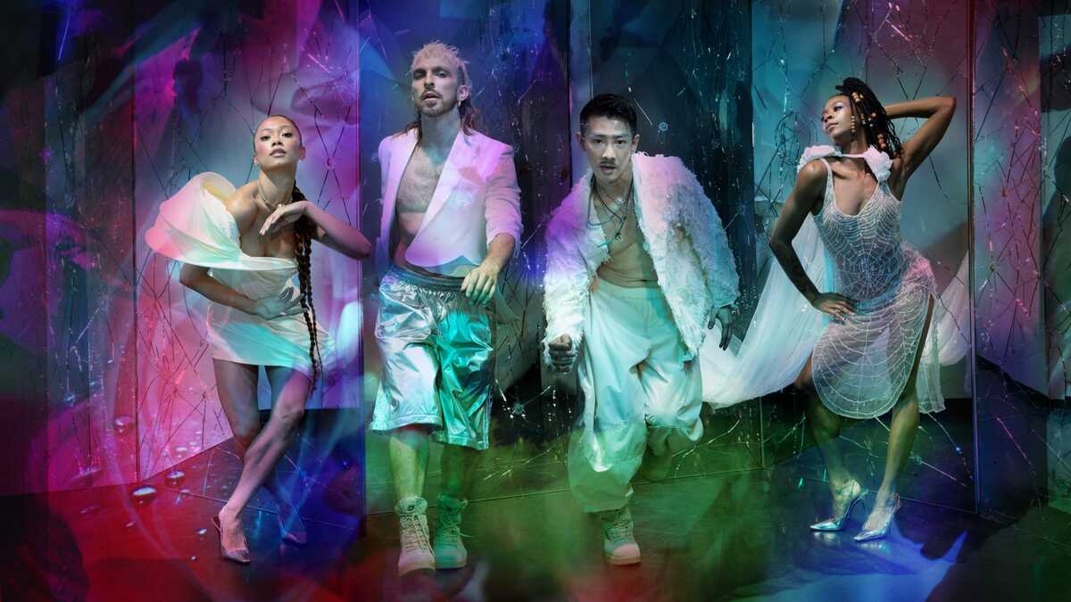 This is Rambert dance performance in Edinburgh