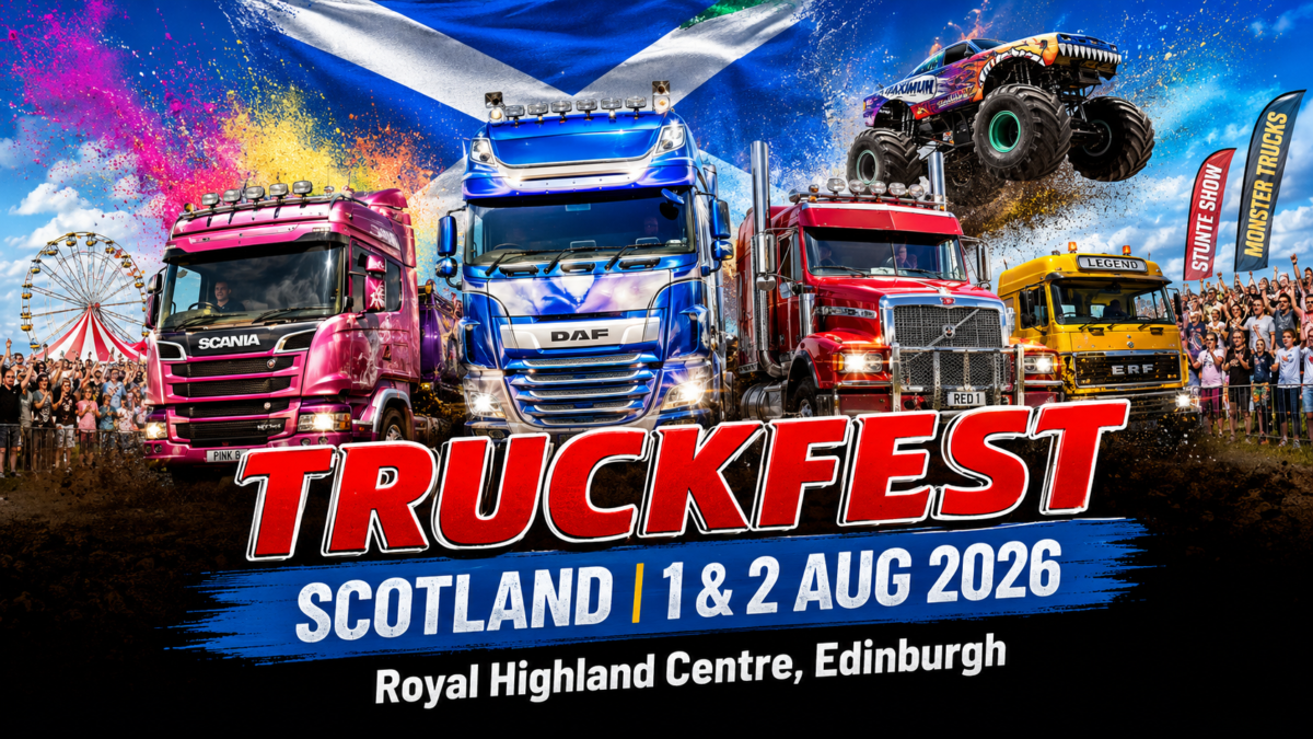 Truckfest Scotland event image for Royal Highland Centre Edinburgh