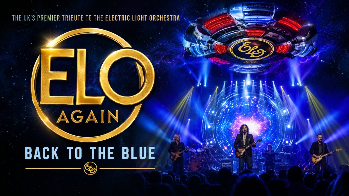 ELO Again tribute band performing the Back to the Blue show at Usher Hall in Edinburgh
