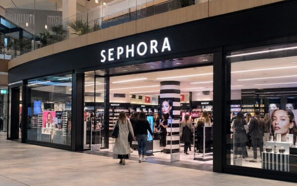 Sephora storefront at St James Quarter Edinburgh