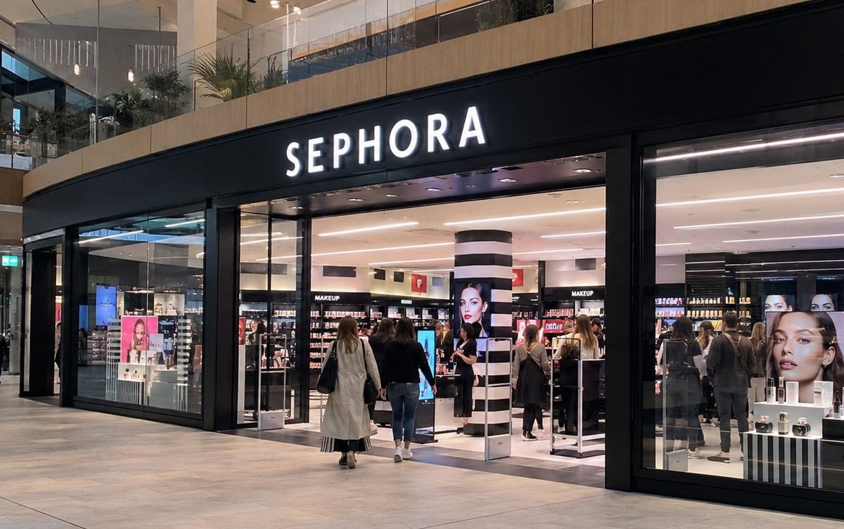 Sephora storefront at St James Quarter Edinburgh