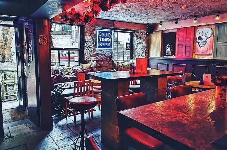 Interior of The Basement on Broughton Street, Edinburgh