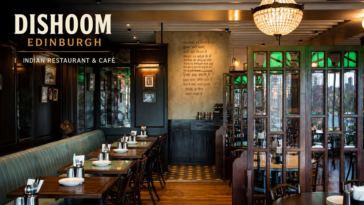 Dishoom Edinburgh restaurant interior