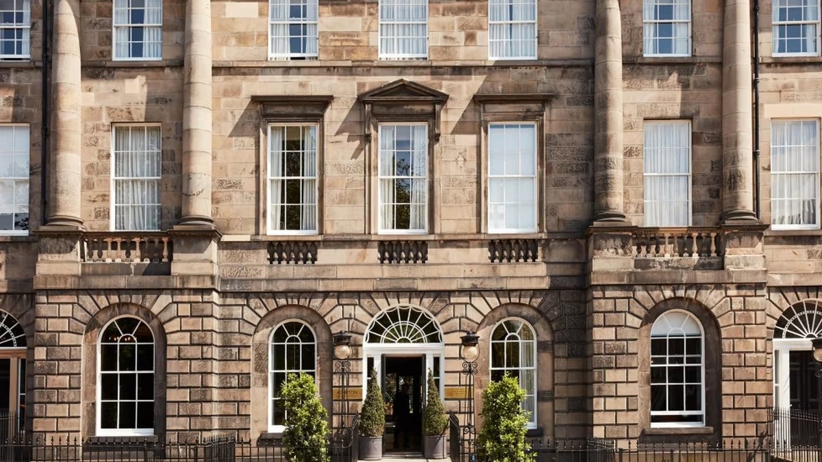 Exterior of Kimpton Charlotte Square Hotel in Edinburgh