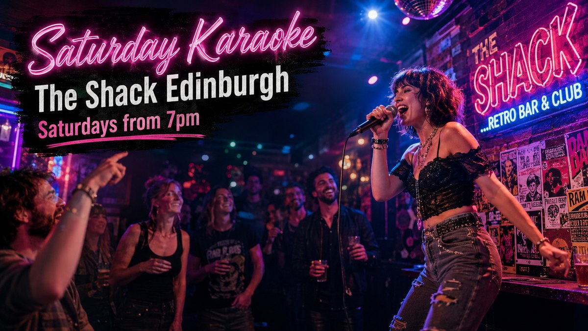 Saturday Karaoke at The Shack Edinburgh