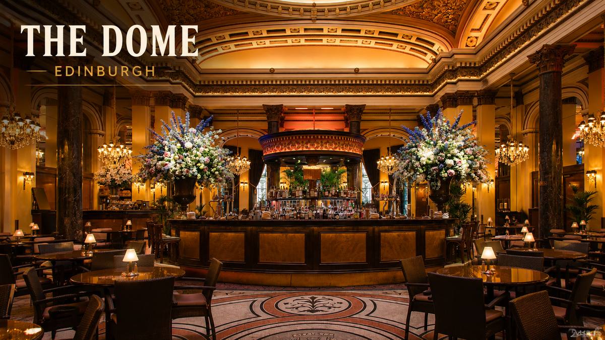 The Dome Edinburgh restaurant interior