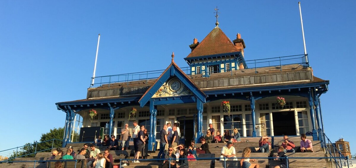 The Grange Club Edinburgh pavilion in Stockbridge