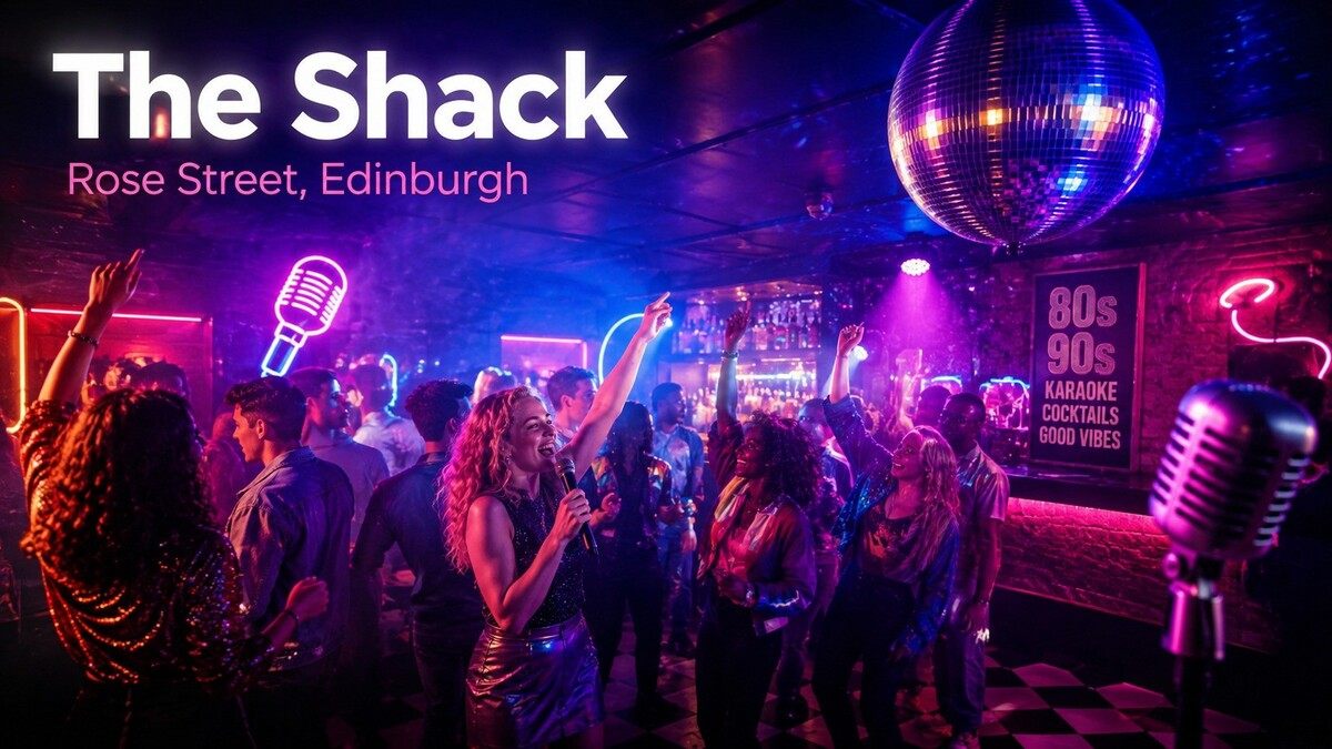 The Shack nightclub on Rose Street in Edinburgh