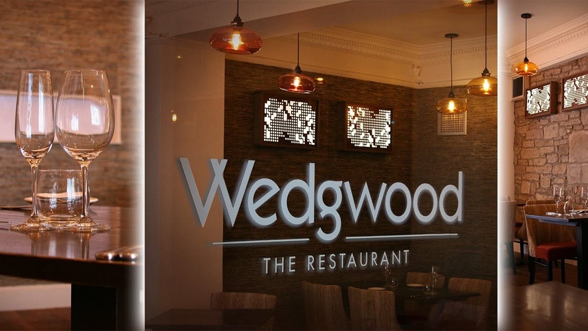 Interior of Wedgwood the Restaurant in Edinburgh