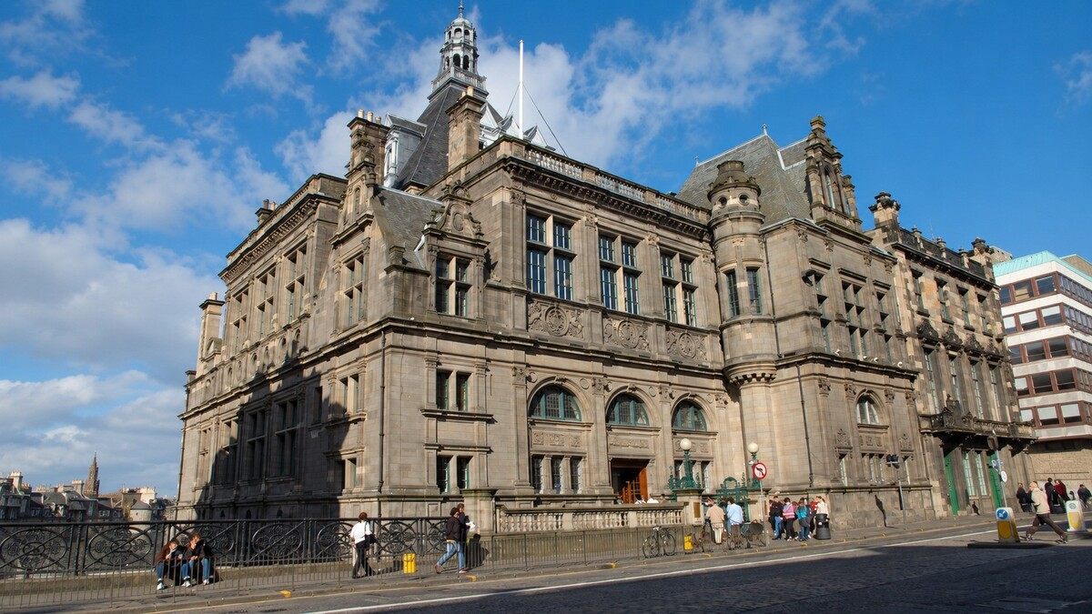 Edinburgh Central Library on George IV Bridge