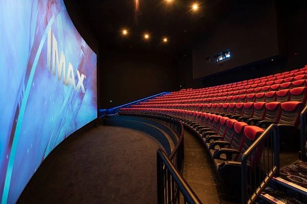 Cineworld Edinburgh Fountain Park IMAX cinema screen and seating