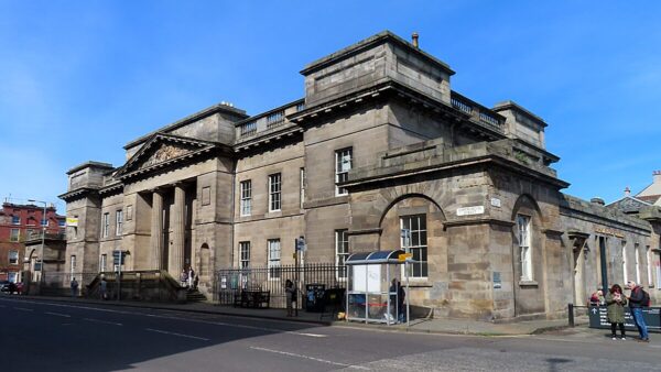 Leith Custom House on Commercial Street in Edinburgh