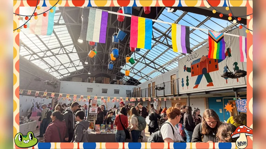 MNB Winter Craft Market at Out of the Blue in Edinburgh and the Lothians, Christmas market photograph