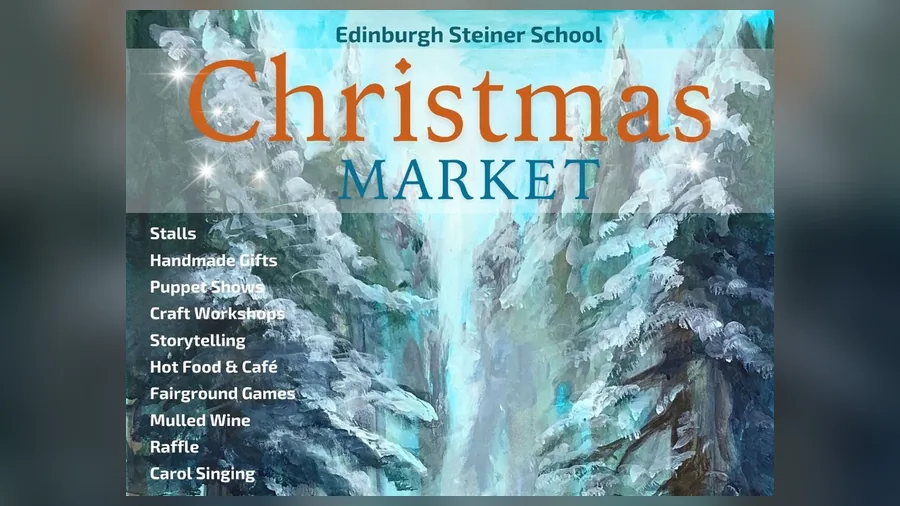 Edinburgh Steiner School Christmas Market in Edinburgh and the Lothians, Christmas market photograph